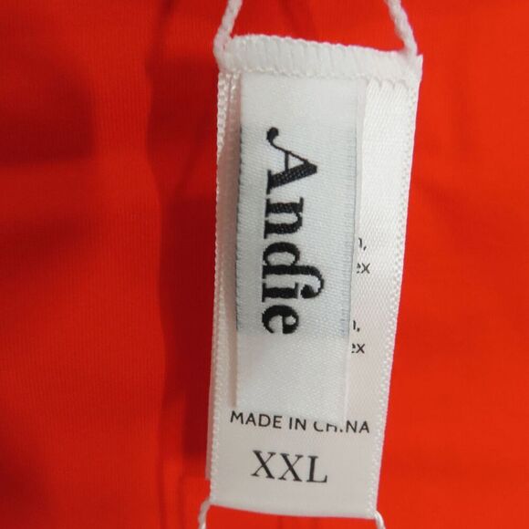 Andie Sire Orange Cheeky Bottom Swimsuit XXL - Picture 5 of 6